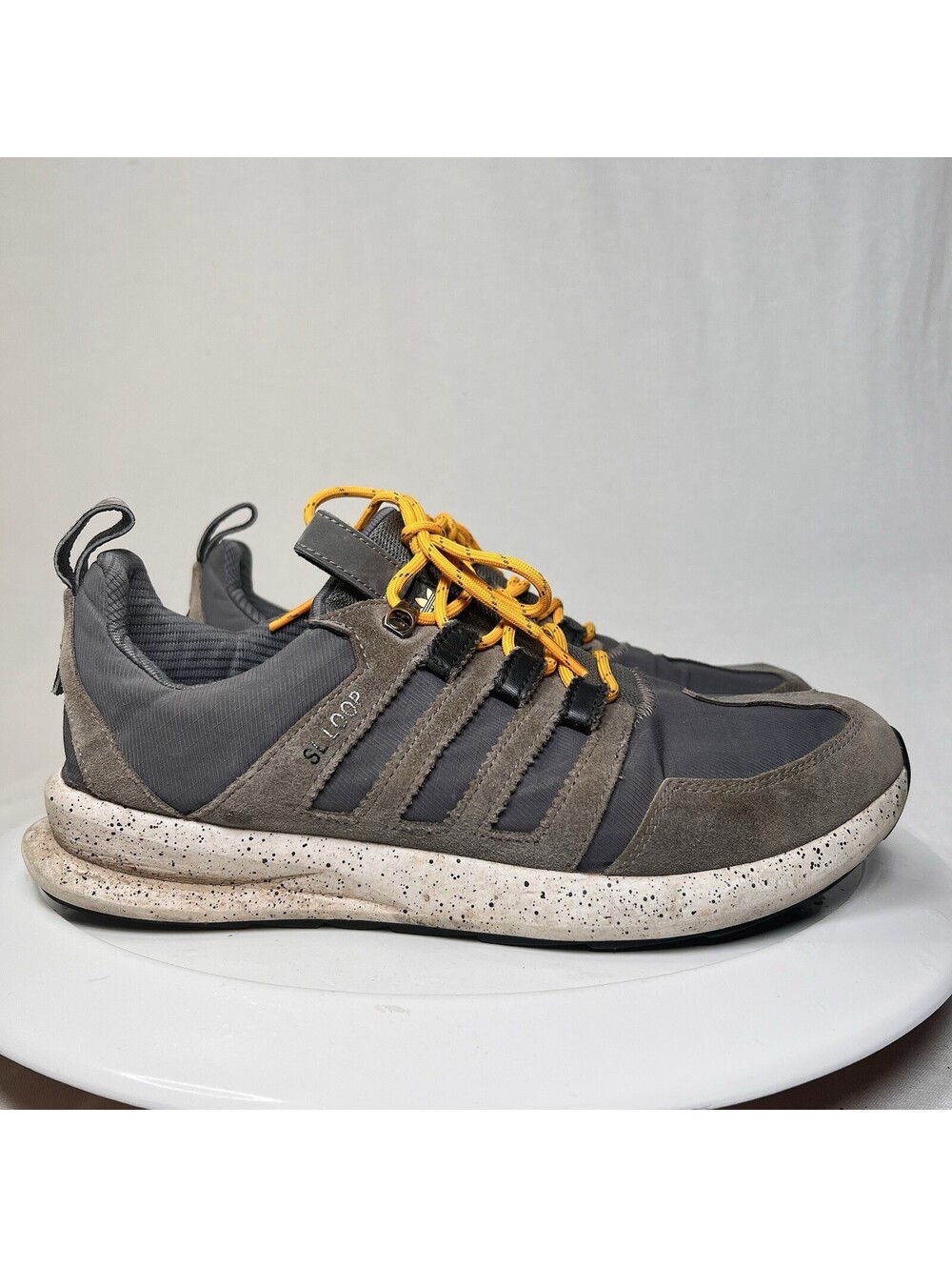 Adidas SL Loop Runner TR Low Top Running Shoes Gray Mens Size 11 - Pre Owned